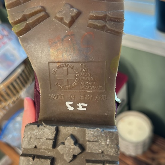 Vintage Dr Martin Suede Mary Jane loafers - Picture 8 of 8